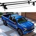 DREAMIZER Universal Roof Rack Cross Bars,Glossy Black 54" Cross Bars Roof Rack,Aluminum Crossbars Replacement for Toyota Corolla Honda Civic Nissan Sentra Hyundai Elantra Kia Forte and More