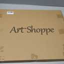 Art Shoppe Framed Print Wall Art, Vintage Wall Dcor for Living Room, Bedroom, Office, High-Resolution Image on Premium Art Paper, 3/4" Frame with Plexiglass Front, Ready to Hang, 17"x21"