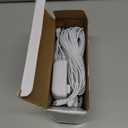 Umigy 2 Pcs 4.5v Power Adapter Compatible with Lemax Lighted Accessory Ac Dc Power Adapter for Christmas Village Lights Micro Lighting Building Decoration, White(6 Output, Bend)