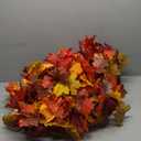 6PCS Fall Maple Leaves Garland, Party Joy 5.6Ft Artificial Maple Leaf Autumn Garland Hanging Fall Vines Table Decorations Front Door Fall Decor Thanksgiving Decorations Decor Outside Indoor Decor