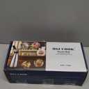 Whipped Cream Dispenser Stainless Steel Keep Warm and Cold,500mL/1 Pint Double Wall Thermos Whipped Cream Maker,5 Various Stainless Decorating Nozzles,1 Cleaning Brush,N2O Chargers NOT Included