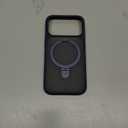 TORRAS Ostand for iPhone 17 Pro Case Magnetic, Fit for MagSafe, 4X Military Drop Protection, Camera Control, Slim Phone Case for iPhone 17 Pro with Kickstand, Translucent Matte Cover 6.3", Deep Blue