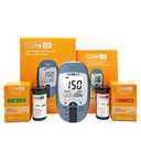 CUROfit Quick Home Blood Total Cholesterol and Triglycerides Test Kit - CURO L5 Digital Meter - Easy Use, Accurate Results, Comprehensive Health Tracking, Portable Design, and All-Inclusive Kit