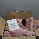 Bedsure Electric Blanket King Size - Dual Control Heated Blanket King Size, Fast Heating with 10 Time Settings & 10 Heat Settings, Warm Gifts for Women Grandma (100x90 inches, Pink)