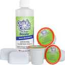 Quick & Clean 4-Pack of Cleaning Cups + 2 Filters with Descaler Bundle (2 Total Uses) - 2.0 Compatible, Descaling Solution for Keurig, Nespresso, Ninja, Delonghi, All Coffee and Espresso Machines