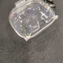 [Upgrade Secure Lock] for Beats Powerbeats Pro 2 2025 Case Cover with Cleaner Kit, AGENTNANO Clear TPU Shockproof Protective Cover with Beats Powerbeats Pro 2 Charging Case with Carabiner-Clear