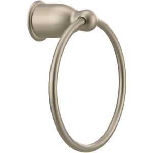 Moen YB8086SN Mason Towel Ring, Satin Nickel (Pack of 1)