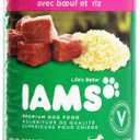 Iams, Premium Dog Food, Beef & Rice Entree, 13.2 oz (EXP 01/27/28)