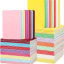 CoZyden 64 Pack Mini Notebook Bulk 3.4 X 5 Inch Blank Paper Small Pocket Notebook Set, Colorful Cover Mini Journals Notepads for Kids, 30 Sheets/60 Pages (Plain)