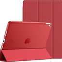 JETech Case for iPad Pro 10.5-Inch and iPad Air 3 (10.5-Inch 2019, 3rd Generation), Smart Cover Auto Wake/Sleep Cover (Red)
