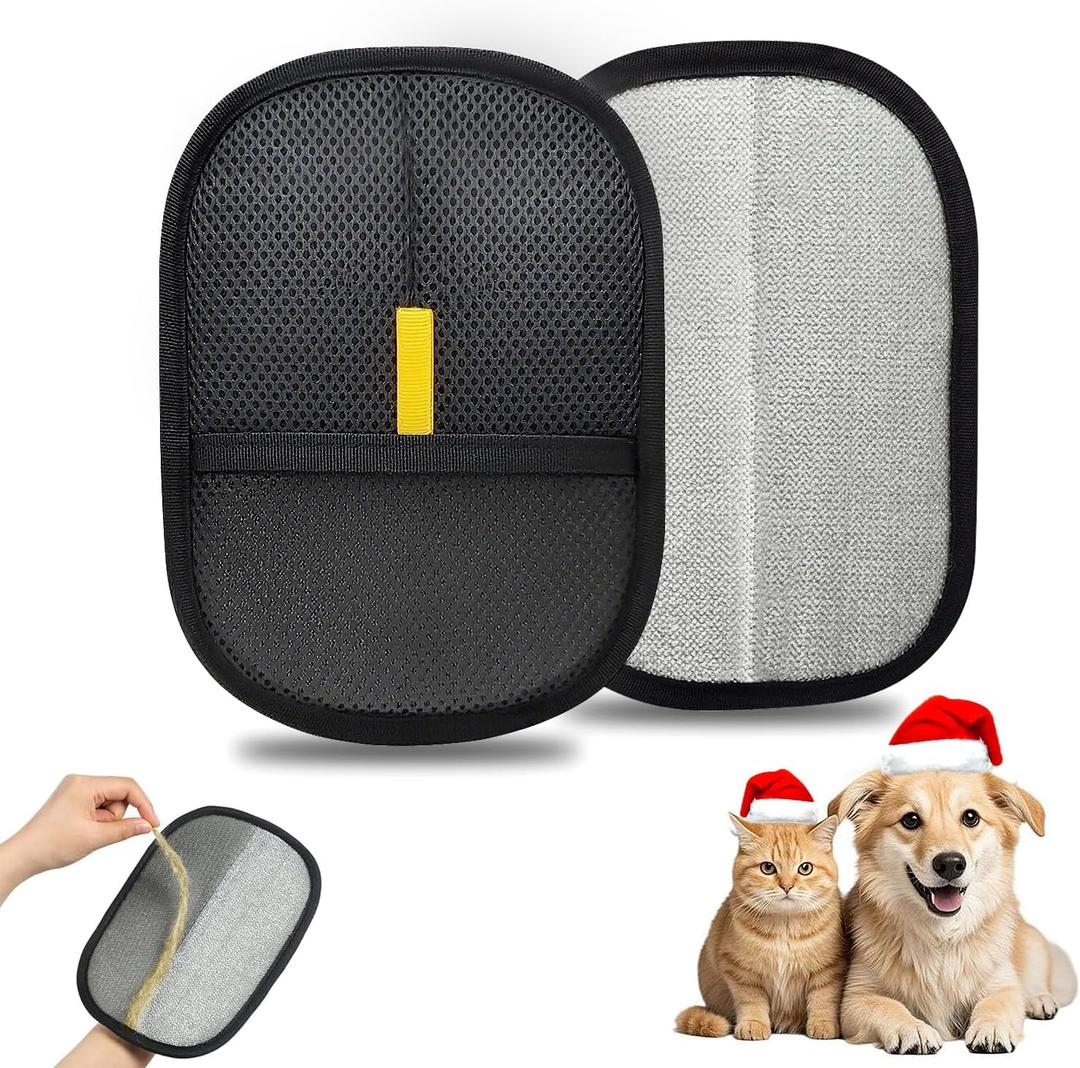 Pet Hair Remover, electrostatic pet Hair Removal Gloves, cat and Dog pet Hair Removal Tools, Suitable for Bed Sheets, Blankets, Clothes, Sofas, Multi-Functional Beauty Gloves -1 Piece