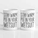 Triathlon Mug, Triathlete Scuba Diver Instructor Marine Biology Degree Student, Kite Surfer, Surfing, Surf Mom Dad Coffee Cup (11oz, White)