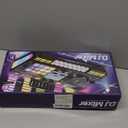 Kids DJ Mixer Controller Table Musical Toy Electronic Toy with LED Lights Sound Effect Microphone Piano DJ Board Key Musical Instruments Birthday Gift Toys for 3 4 5 6 7 Year Old Boy Girl