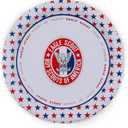 Official Eagle Scout Paper Plates, Court of Honor Lunch Plates, Stars - 25pk