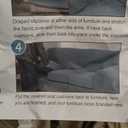 H.VERSAILTEX 3 Piece Stretch Sofa Covers for 2 Cushion Sofa Couch Covers for Living Room Sofa Slipcovers (Base Cover Plus 2 Seat Cushion Covers) Thicker Jacquard Fabric (Large Sofa, Ivory) (Medium-XL)