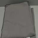 2 Pack Hot Yoga Towel with Grip DotStickyfiber Yoga Mat Towels Non Slip for Hot Yoga,Absorbent Microfiber Sweat Anti-Slip Cover,Bikram,Pilates,Exercise,Fitness (Gray)