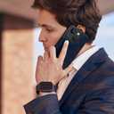 DJDUCK Designed for iPhone 15 Plus Case Wallet with Card Holder, [Magnetic Clasp Cover] [RFID Blocking Leather Protection] Shockproof Women Men Cases 6.7 Inch for Apple 15 Plus Bright Blue