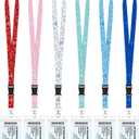 6 Pack Lanyards for Cruise Ship Cards with Waterproof ID Card Badge Holders for Royal Caribbean Cruise Essentials 2026Ocean