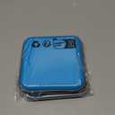 UENTIP DVD Case,48 Capacity CD Case for Car Portable Zipper Holder Large Storage CD Wallet CD Organizer Home Travel (Sky Blue, 48)