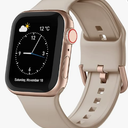 Sport Band Compatible with Apple Watch Bands 49mm 46mm 45mm 44mm 42mm 41mm 40mm 38mm, Soft Silicone Replacement Strap with Classic Clasp for iWatch Series 11 10 9 8 7 6 5 4 3 2 1 SE Ultra Women Men