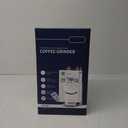 Conical Burr Coffee Grinder Electric, Espresso Grinder for Home Use, Burr Mill with 51 Grind Settings, Precision Electronic Timer, Stainless Steel Container