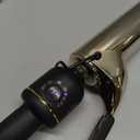 HOT Tools 24K Gold Professional 1 1/2" Extended Barrel Curling Iron with Clamp for Bouncy Curls, Faster Styling, Less Damage & Long-Lasting Results