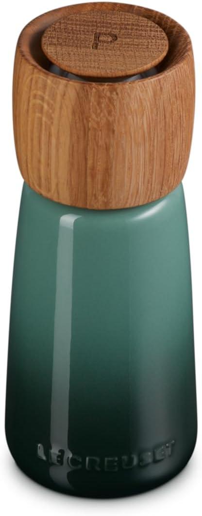 Le Creuset Stoneware Alpine Pepper Mill, 7", Artichaut