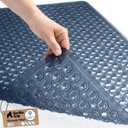 GORILLA GRIP Bath Tub Shower Mat, Bathtub Floor Liner, 35x16 Clear
Patented Large Mats, Machine Washable, Suction Cups and Drain Holes to Keep Tubs Clean, Soft on Feet, Bathroom Essentials