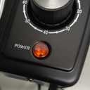 Countertop 9.6L 4 Slices Small Toaster Oven Compact Size, Even Heating, For Toast, 8" PizzaBake and Broil in Apartment, Dorm, Suitable For 2-3 Persons