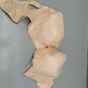 Women Super Push Up Bra Lace Underwire Soft Padding Lift Up Bra (40DD, Nude)
