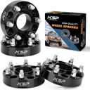 KSP 1.5in Wheel Spacers for Ram 1500 2019-2026, 38mm 6x5.5 Hubcentric Tire Spacer with 77.8mm Hub Bore M14x1.5 Lug Studs Fit Jeep Grand Wagoneer 2021-2026, 4pcs 6x139.7 Forged Spacer for 6 Lug Truck
