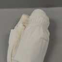 Biscaynebay Wrap Around Bed Skirts for Queen Beds 15" Drop, Ivory Adjustable Elastic Dust Ruffles Easy Fit Wrinkle & Fade Resistant Silky Luxurious Fabric Machine Washable