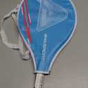 Kids Tennis Racket for Boys & Girls Aged 2-12 - Multi-Color & Style Youth Tennis Racket for Beginner, Includes 420D Nylon Shoulder Strap Bag (Blue-Graffiti), Display Length: 21.0 Inches