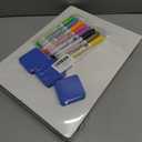 Tlpmsk Small White Board, Dry Erase LapBoards 9''x 12'' Mini Board Double Sided Portable LapBoards for Students Teachers School Supplies (12 White Boards)