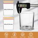 SUPMIND 30 Pack Glass Candle Jars-10oz Clear Empty Candle Jars with Bamboo Lids and Sticky Labels, Bulk Candle Jars for Making Candles Containers - Dishwasher Safe