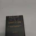 Craft & Kin Christmas Scented Candle for Men | Premium English Leather Holiday Candle | All-Natural Scent for Home | Long Lasting Winter Candles, 45-Hour Burn Time, 8oz (Amber Jar - 8oz)