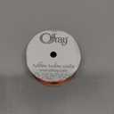 C.R. Gibson Berwick Offray 062081 1.5" Wide Single Face Satin Ribbon, Red, 4 Yds