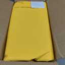 Basic Beyond Chaise Lounge Cushions Outdoor, 3-Layer Waterproof Outdoor Furniture Cushions with Removable Cover and 4 Ties, 72"x21"x3" Patio Lounge Chair Cushions for Outdoor Furniture, Yellow