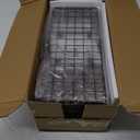 QEEIG Bathroom Shelves Over Toilet - Wall Mounted Floating Shelves Toilet Paper Storage Small Farmhouse Decor Shelf 16 inch Set of 3, Rustic Brown (019-BN3)