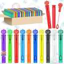 400PCS Halloween Party Favor, Halloween Bubble Wands for Kids, Halloween Trick or Treat Toys, Goodies Bag Fillers, Pinata Fillers, Mini Bubble Wands for Party Supplies