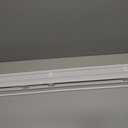 LOTUS & WINDOWARE Cordless Mini Blind, 1" Vinyl Slats, 39" Wide x 60" Long - White, Window Blinds for Home and Office, Interior Door Blinds - Light Filtering