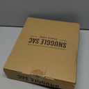 Snuggle Sac Heather Black Throw Blanket for Couch, Reversible Super Soft Micorfiber Blankets Dupes Warm Cozy Knit Fuzzy Plush Throws for Sofa, Bed, Heather Black, 50x60 inches