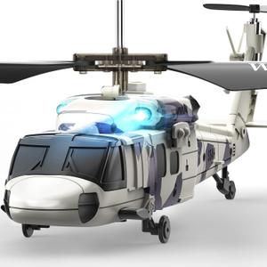 SYMA Remote Control Helicopter, S54H RC Helicopter for Adults with One-Key Take Off/Landing, Gyro Stabilizer, Altitude Hold, 3.5 Channel, 7-10 Min Flight Time - Helicptero de Control Remoto