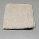 Woaboy Pack of 1 Decorative Throw Pillow Cover Pillowcase Textured Boucle Square Sofa Couch Pillow Home Decor for Living Room Woven Modern Cushion Case 24 x 24 Inch White