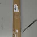 4 Pack Magnetic Curtain Rods for Metal Door, Adjustable 18 to 30 Inch Curtain Rod 3/8" Diameter Magnet Rods for French Door Rod Window Cafe(Black, 4Pack)