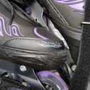 Inline Skates for Girls and Boys Ages 5-8 8-12 Light up Wheels, Adjustable Size Roller Skates Blades Kids Adult Women Outdoor (Large - Youth (4-7 US), Purple)