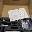 2 Handle Shower Faucet Shower System Complete 2 in 1 Shower Combo Set with Handheld Showerhead Shower Trim Kit Wall Mounted Shower Fixtures Matte Black