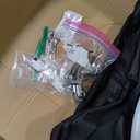 JIYANG Portable Photo Booth Compatible with Any Ipad,Photo Booth Stand Shell with ChackTok PhotoBooth VIP Member and Flight Case,Free Custom Logo,Perfect for Parties,Wedding and Events(White)