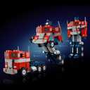 LEGO Icons Optimus Prime 10302 Transformers Figure Set, Collectible Transforming 2-in-1 Robot and Truck Model Building Kit for Adults, Perfect for Display or Play