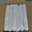 Egofine 5x7 Acrylic Frames 6 Pack, 20mm Thicker Frameless Clear Picture Frames, Double Sided Magnetic Picture Frames, Free Standing Desktop Display